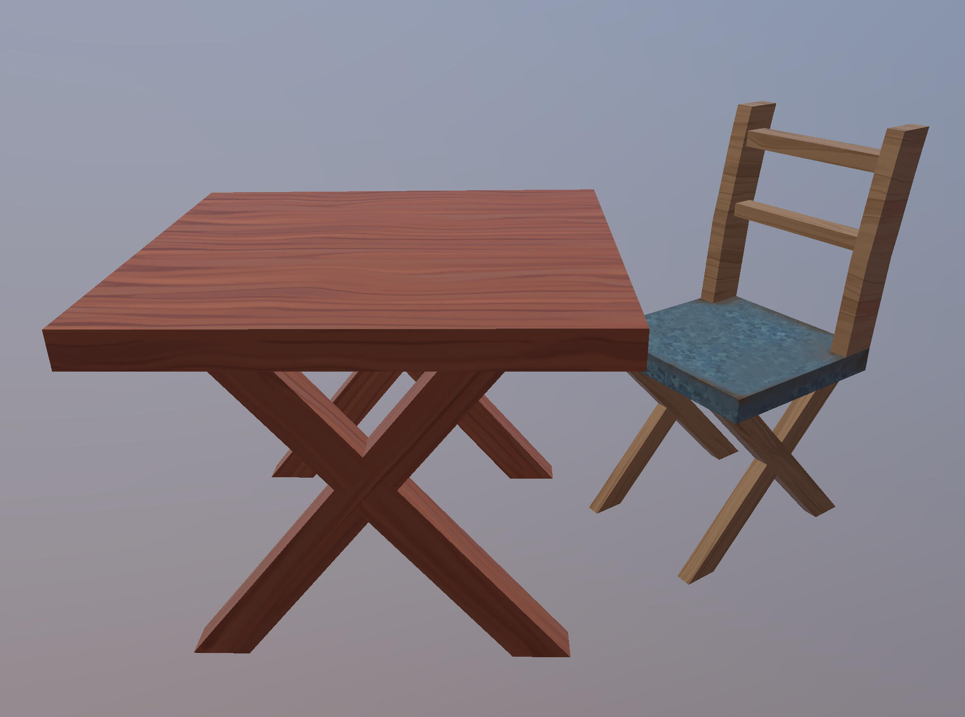 table chair